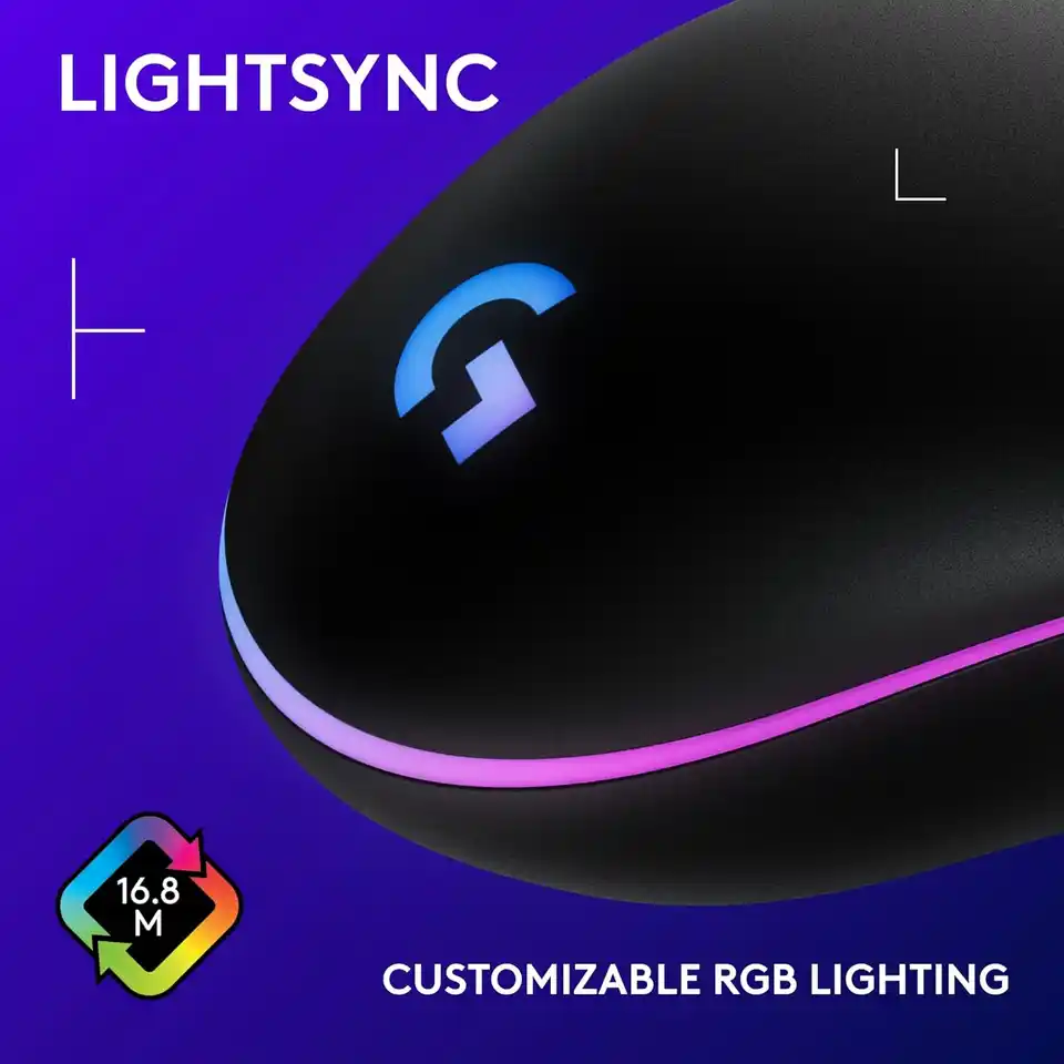 Logitech G203 LIGHTSYNC Gaming Mouse